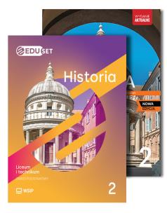 Okładka książki Historia LO 2 Eduset + podręcznik ZP