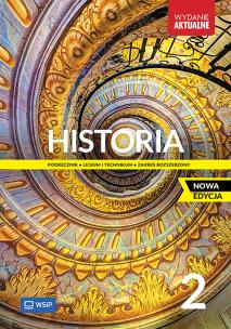 Okładka książki Historia LO 2 Podr. ZR 2025 WSIP