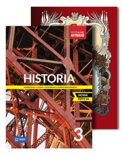 Okładka książki Historia LO 3 podręcznik ZR + Antologia komiksu...