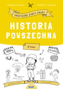 Okładka książki Historia powszechna. Graficzne karty pracy SP 8