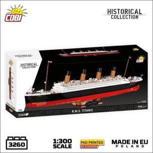 Historical Collection R.M.S. TITANIC. Wydawca: Cobi. Multiszop.pl Opakowanie Historical Collection R.M.S. TITANIC