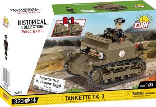 Historical Collection Tankietka TK-3. Wydawca: Cobi. Multiszop.pl Opakowanie Historical Collection Tankietka TK-3
