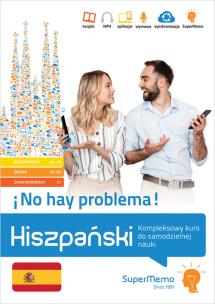 Hiszpański No hay problema! Kompleksowy kurs do samodzielnej nauki. Autor: Stawicka-Pirecka Barbara, Medel López Iván, Mionskowska Żaneta. Multiszop.pl Okładka książki Hiszpański No hay problema! Kompleksowy kurs do samodzielnej nauki