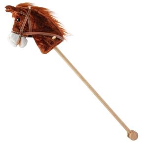 Hobby Horse z dźwiekiem i kółkami Bruno brązowy. Wydawca: Baby Mix. Multiszop.pl Opakowanie Hobby Horse z dźwiekiem i kółkami Bruno brązowy