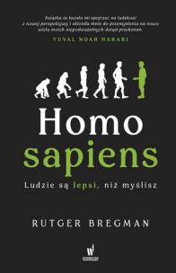 Okładka książki Homo sapiens. Ludzie są lepsi, niż myślisz