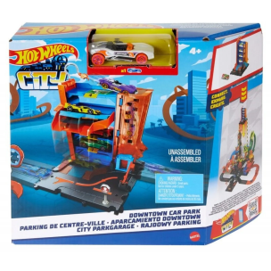Hot Wheels City mały zestaw z autkiem HDR28. Wydawca: Mattel. Multiszop.pl Opakowanie Hot Wheels City mały zestaw z autkiem HDR28