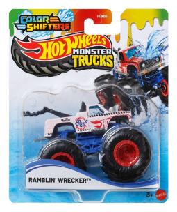 Hot Wheels Monster Trucks Color Shifters JCH05. Wydawca: Mattel. Multiszop.pl Opakowanie Hot Wheels Monster Trucks Color Shifters JCH05