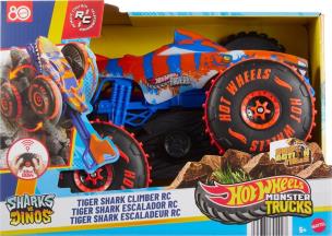 Opakowanie Hot Wheels Monster Trucks R/C Tiger Shark 1:15