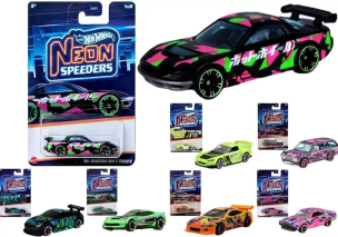 Opakowanie Hot Wheels Neon Speeders 1:64 mix