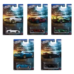 Opakowanie Hot Wheels Samochodzik Hybrid Speed mix (24szt)