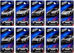 Opakowanie Hot Wheels Silver Series Automotive Mix 1 (24szt)