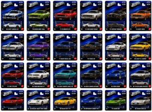 Opakowanie Hot Wheels Silver Series Automotive Mix (24szt)