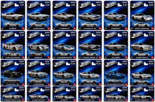 Opakowanie Hot Wheels Silver Series Mix