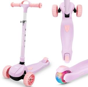 Hulajnoga 3-kołowa Hopi różowa. Wydawca: Spokey. Multiszop.pl Opakowanie Hulajnoga 3-kołowa Hopi różowa