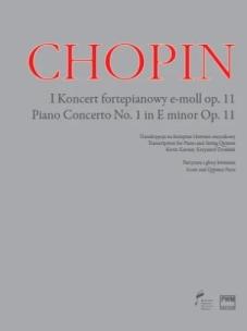 Okładka książki I Koncert fortepianowy e-moll op. 11