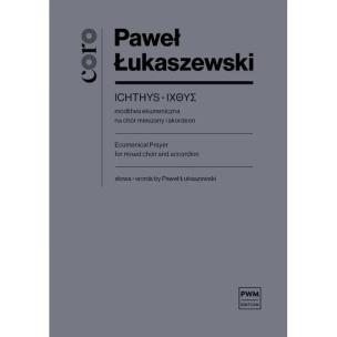 Okładka książki Ichthys - modlitwa ekumeniczna nuty na chór...