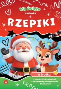 Okładka książki Idą święta. Zadanka & rzepiki
