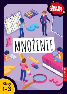 Idę do szkoły. Mnożenie. Klasy 1-3. Autor: Wiligórska Monika. Multiszop.pl Okładka książki Idę do szkoły. Mnożenie. Klasy 1-3