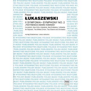 Okładka książki II Symfonia ,,Festinemus amare homines