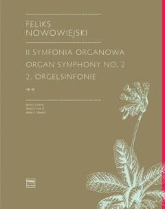 Okładka książki II Symfonia Organowa op. 45