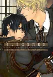 Ilegenes - Ścieżki obsydianu. Tom 1. Autor: Kachiru Ishizue, Mizuna Kuwabara. Multiszop.pl Okładka książki Ilegenes - Ścieżki obsydianu. Tom 1