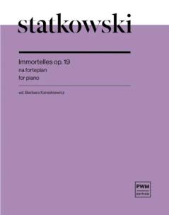 Okładka książki Immortelles op. 19