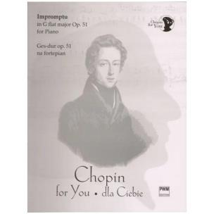 Okładka książki Impromptu Ges-dur op. 51 na fortepian