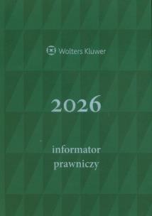 Opakowanie Informator Prawniczy 2026 zielony format A5