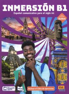 Okładka książki Inmersion B1 Podręcznik z ćwiczeniami do hiszpańskiego