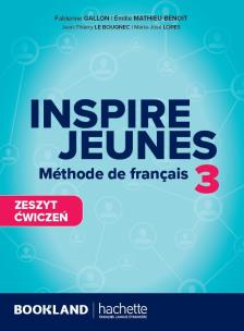 Okładka książki Inspire Jeunes 3 ćwiczenia + audio online