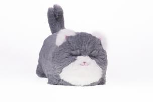 Interaktywny Kot Huggy Luv szary DKO0221. Wydawca: TM Toys. Multiszop.pl Opakowanie Interaktywny Kot Huggy Luv szary DKO0221