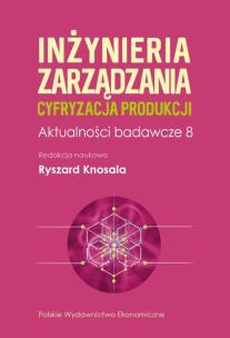 Okładka książki inżynieria zarządzania. Cyfryzacja produkcji