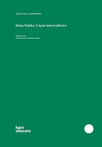 Okładka książki Irena Solska