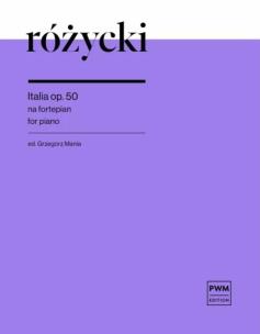 Okładka książki Italia op. 50 na fortepian