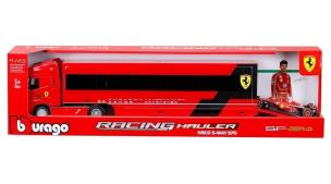 Opakowanie Iveco S Way Cab W/Trailer + 1 Ferrari 1:43