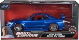 Opakowanie Jada F&F Nissan Skyline blue 2002 1:24