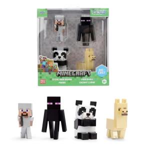 Opakowanie Jada Figurki Minecraft Metal 6,5cm 4-pack