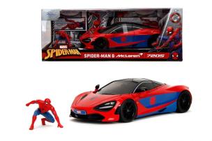 Opakowanie Jada Marvel Spider-Man McLaren 1:24 z figurką