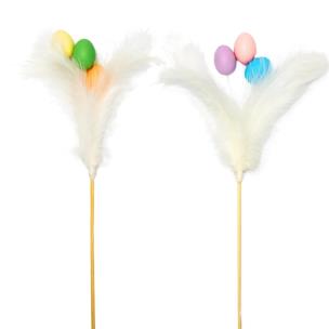 Opakowanie Jajka z piórkami na piku