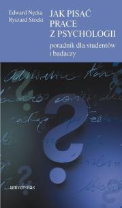 Okładka książki Jak pisać prace z psychologii
