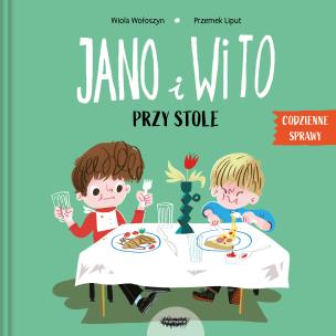 Okładka książki Jano i Wito. Przy stole