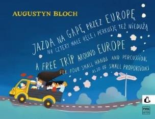 Okładka książki Jazda na gapę przez Europę na cztery małe ręce...