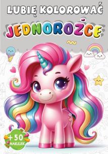 Okładka książki Jednorożce. Lubię kolorować