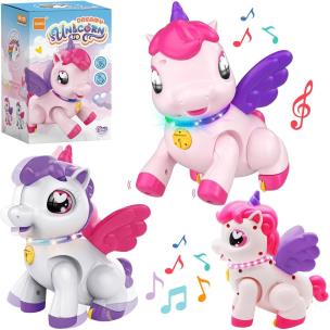 Opakowanie Jednorożec na baterie światło i dźwięk