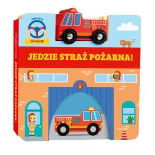 Okładka książki Jedzie straż pożarna!