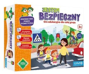 Opakowanie Jestem bezpieczny. Gra edukacyjna dla grup