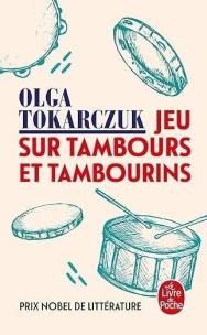 Jeu sur tambours et tambourins. Autor: Olga Tokarczyk. Multiszop.pl Okładka książki Jeu sur tambours et tambourins