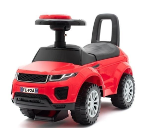 Jeździdełko SUV czerwone. Wydawca: Baby Mix. Multiszop.pl Opakowanie Jeździdełko SUV czerwone