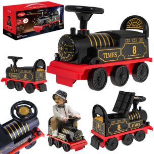 Jeździk Lokomotywa retro. Wydawca: Maksik. Multiszop.pl Opakowanie Jeździk Lokomotywa retro