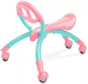 Jeździk-pchacz Beetle różowy. Wydawca: Toyz. Multiszop.pl Opakowanie Jeździk-pchacz Beetle różowy